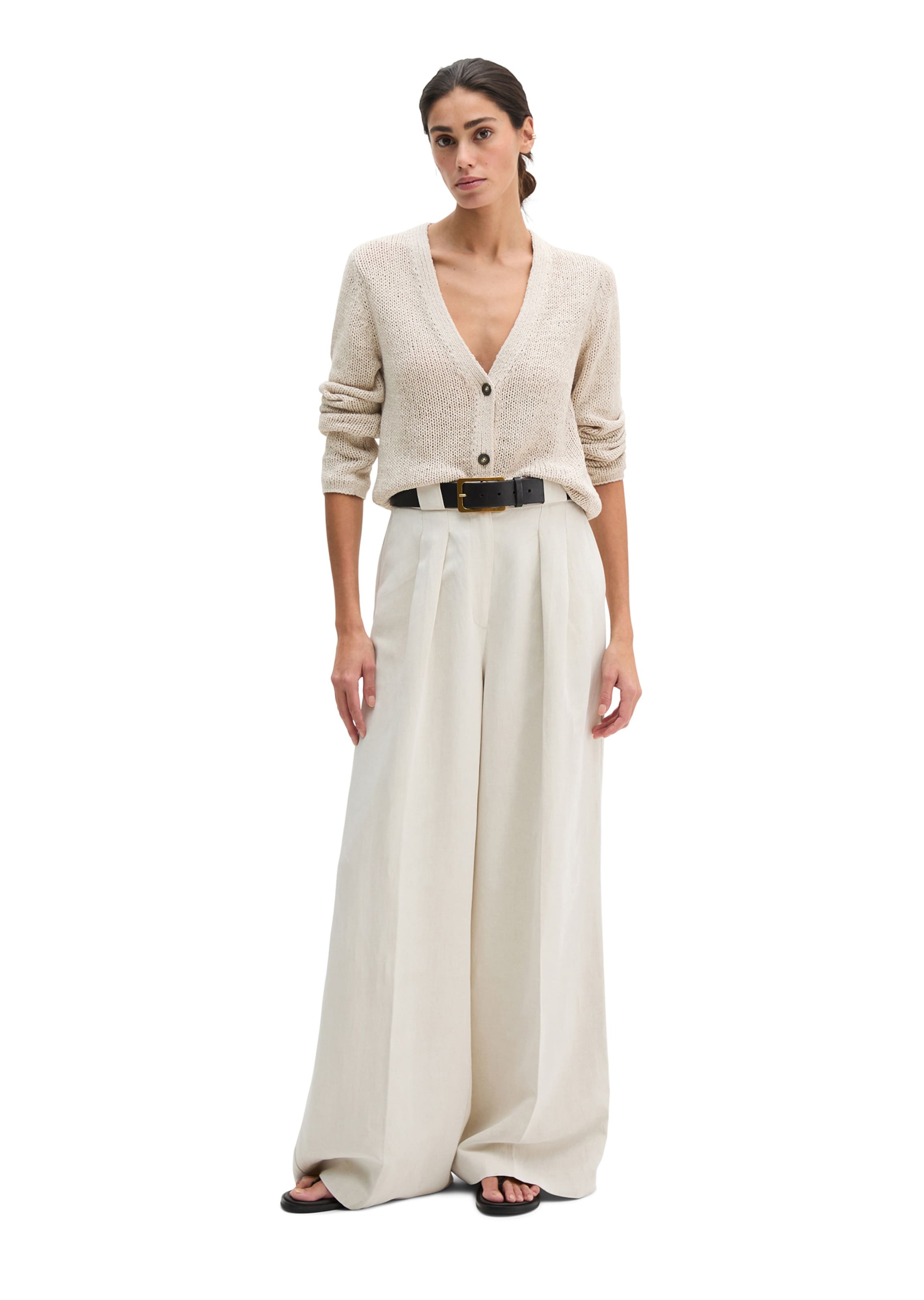 Marc O'Polo Strickjacke in Grau