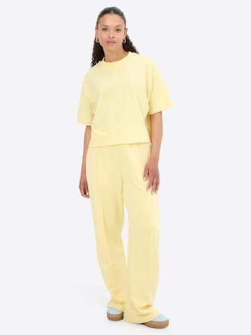 TATES Shirt 'Soft Touch' in Yellow