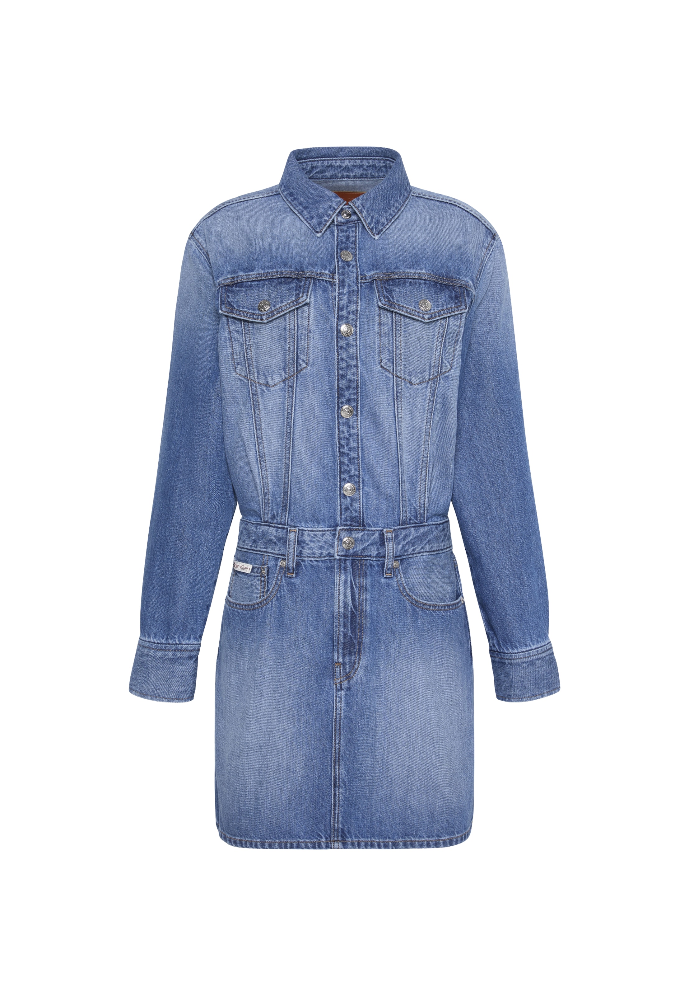 Calvin Klein Jeans Kleid in 32 in blue denim, Produktansicht