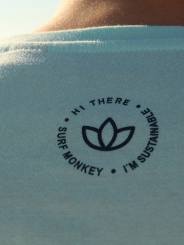 Surf Monkey - Camiseta en verde