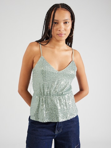 ABOUT YOU Top 'Mala ' in Green: front