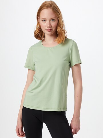 T-shirt fonctionnel Casall en vert : devant