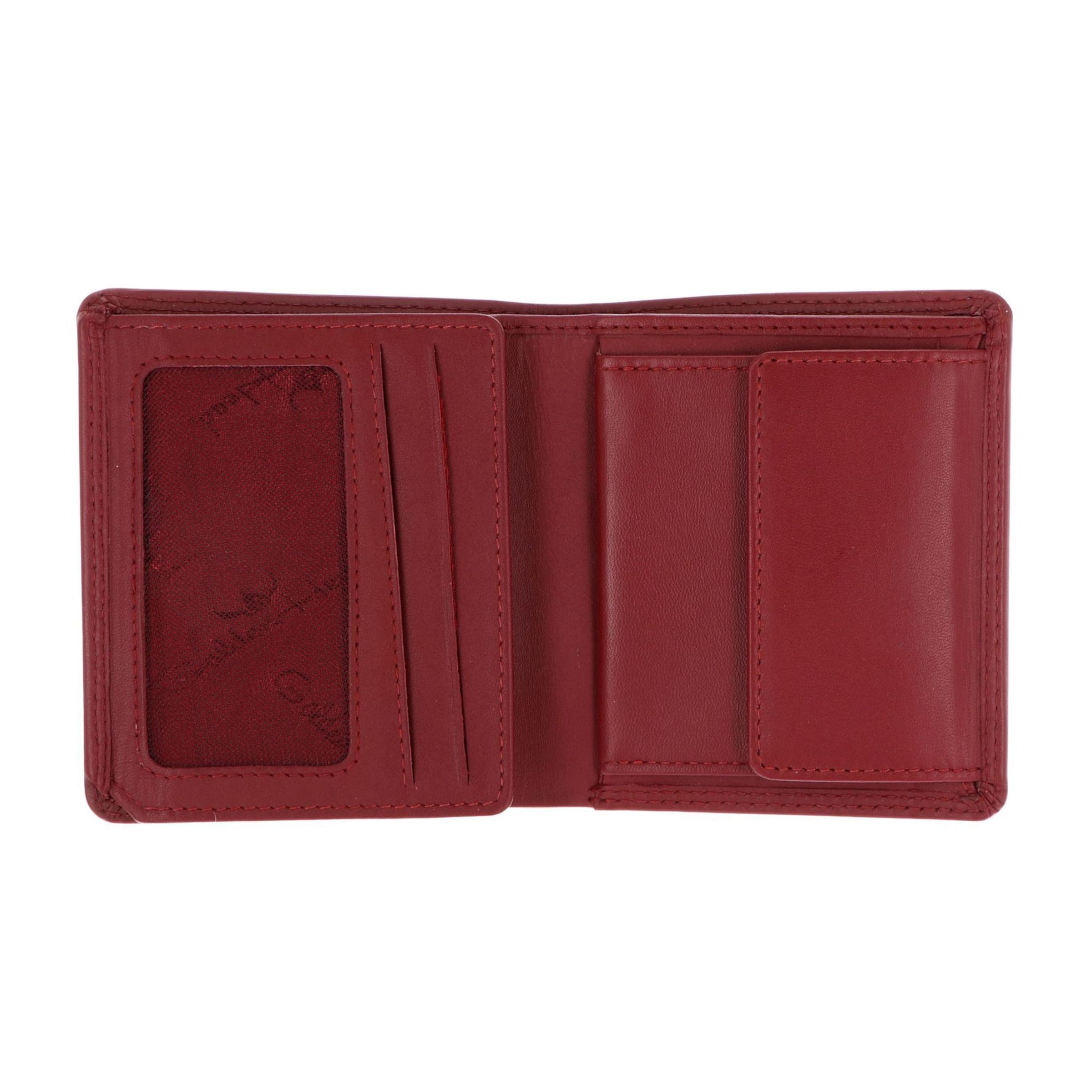 GOLDEN HEAD Wallet 'Polo' in Red