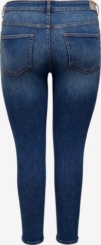 ONLY Carmakoma Skinny Jeans 'Bobbi Life ' in Blauw