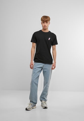 Mister Tee T-Shirt 'Good Vibes Drink' in Schwarz
