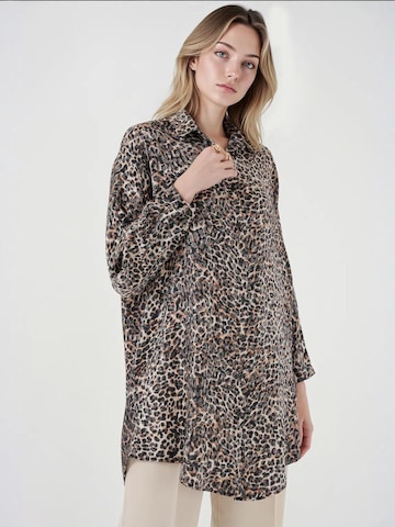 Bigdart Bluse in Braun