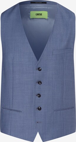 CINQUE Suit Vest in Blue: front