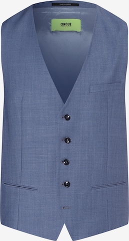 CINQUE Suit Vest in Blue: front