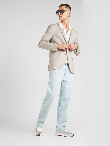 Coupe regular Veste de costume 'George' Matinique en beige