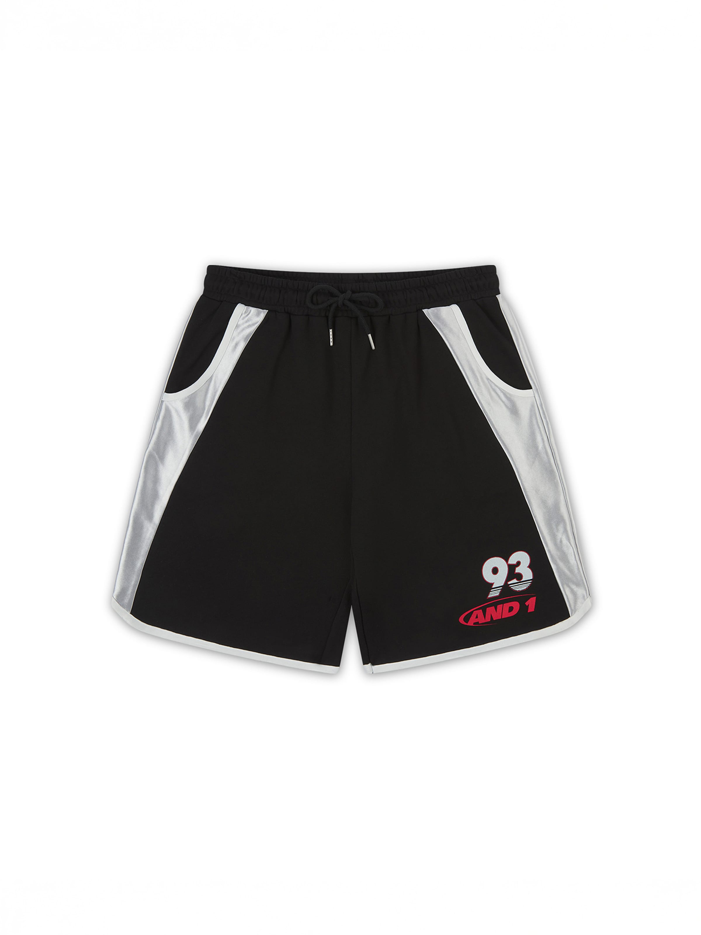 AND1 Loosefit Παντελόνι σε μαύρο: μπροστά