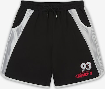 AND1 Loosefit Housut värissä musta: etupuoli