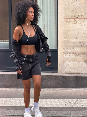 Champion - Soutien Bustier Soutien de desporto em preto: frente