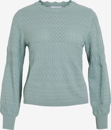 VILA Trui 'VIMilos' in Groen: voorkant