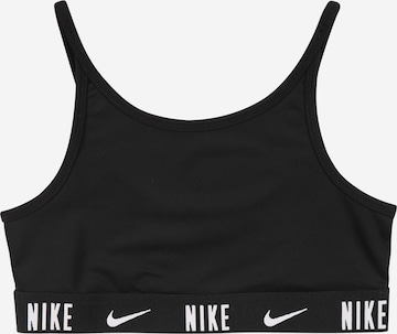 Bustier Sous-vêtements de sport 'Trophy' Nike Sportswear en noir : devant