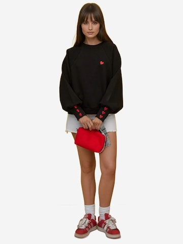 Hiccup Sweatshirt in Schwarz