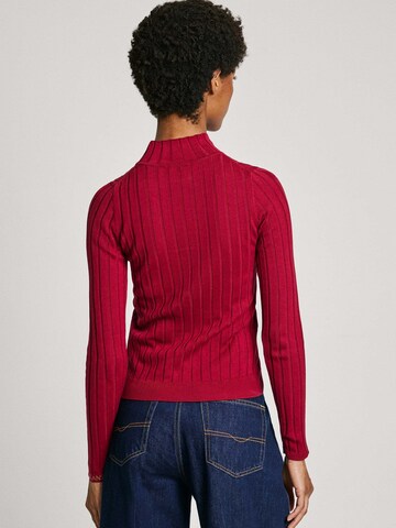 Pull-over ' IZABEL ' Pepe Jeans en rouge