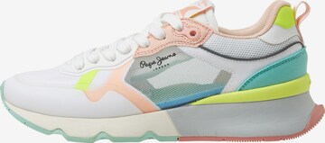 Pepe Jeans Sneakers laag 'Brit' in Wit: voorkant