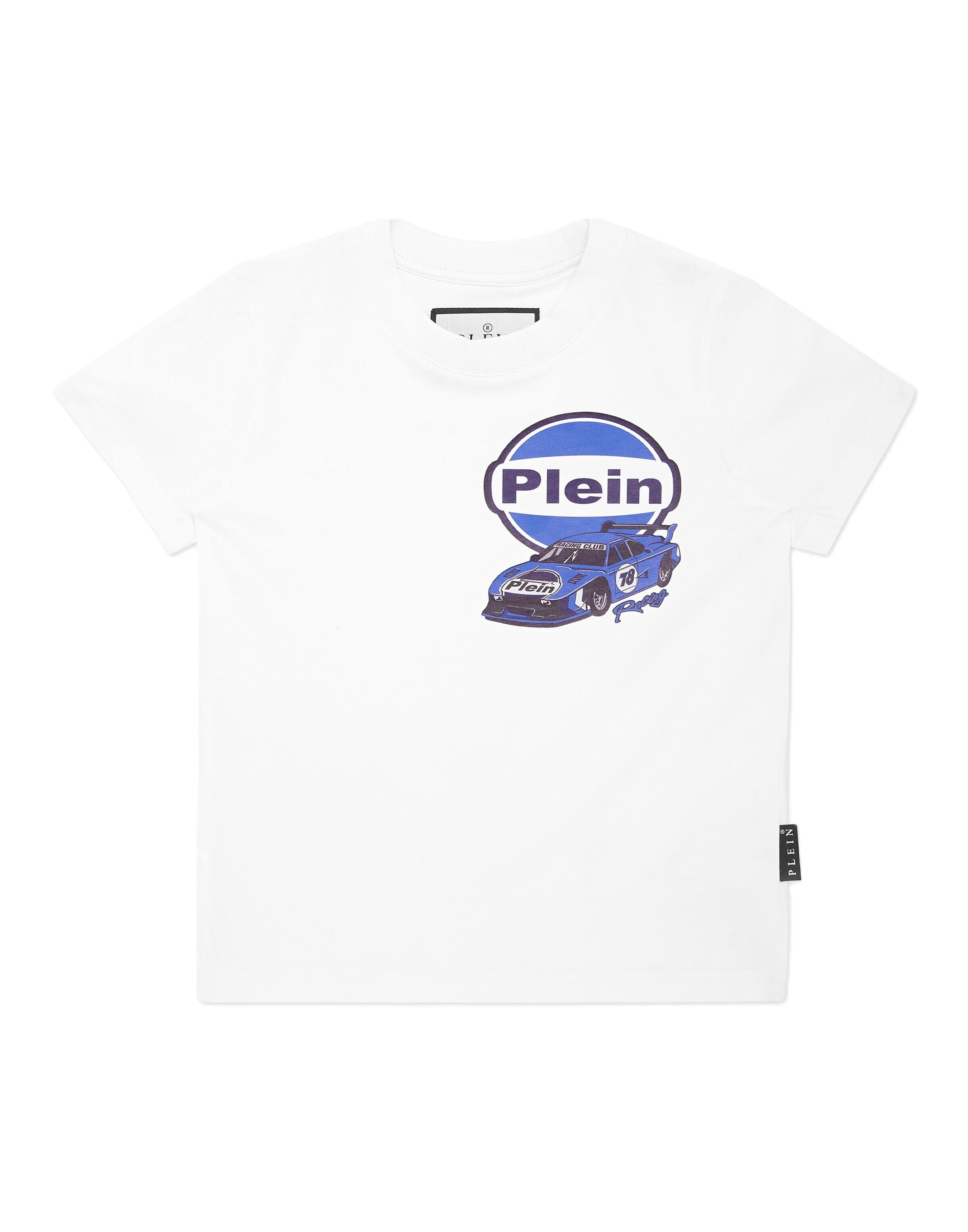 Maglietta 'Racing' in 140 Philipp Plein di colore blu / indaco / bianco, Visualizzazione prodotti