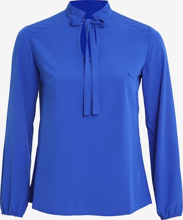 Awesome Apparel Blouse in Blue: front