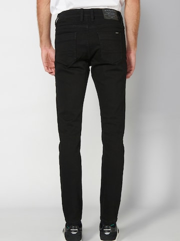 KOROSHI Skinny Jeans i svart
