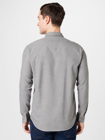 Coupe slim Chemise 'Dean' Kronstadt en gris