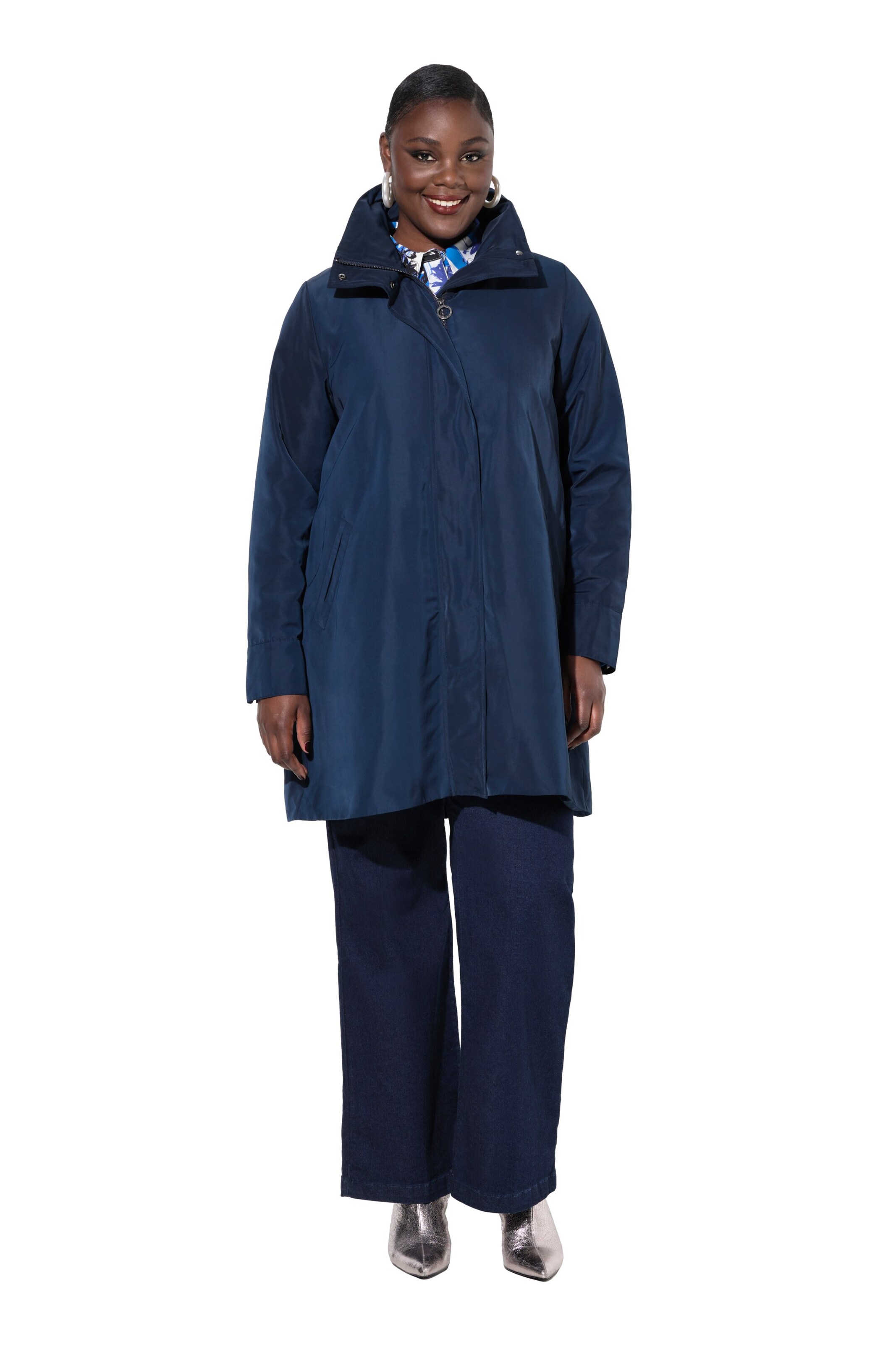 Ulla Popken Parka in Blau
