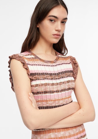 COMMA Kleid in Beige
