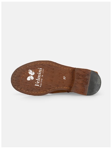 Felmini Wide Fit Ankle Boots in Brown
