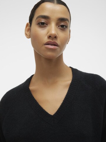 VERO MODA Sweater 'Ellylefile' in Black