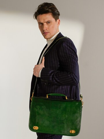 Time Resistance Briefcase 'Illusions' in Green