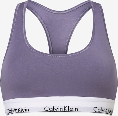 Calvin Klein Underwear BH in hellgrau / brombeer / schwarz / weiß, Produktansicht