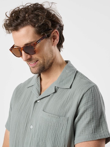 Seaside Regular fit Button Up Shirt in Green