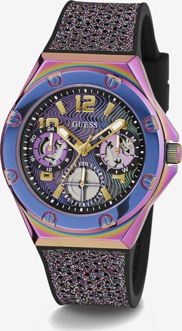 GUESS Analog Watch 'Iridescent' in Mixed colors