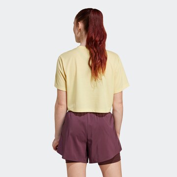Maglia funzionale 'TE MIN' di ADIDAS PERFORMANCE in giallo