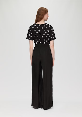 QS Wide leg Pants in Black