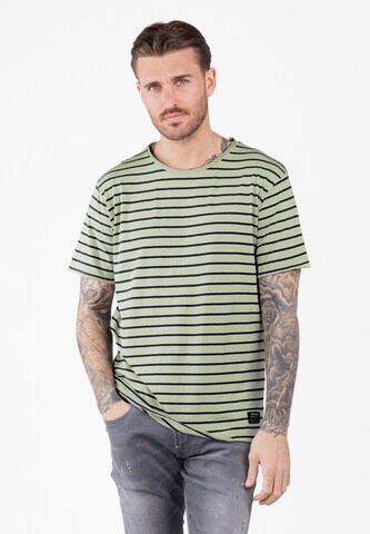 T-Shirt 'Klinspire' Key Largo en vert : devant