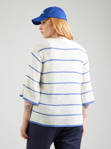Pullover 'CARGEENA' di ONLY Carmakoma in bianco
