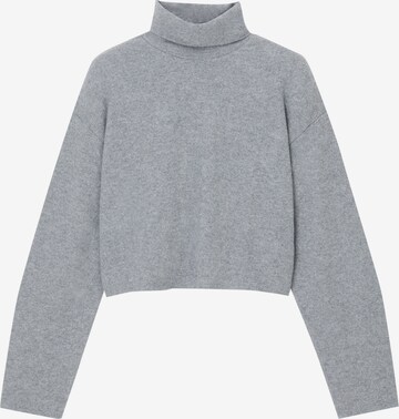 Pull&Bear Shirt in Grey: front