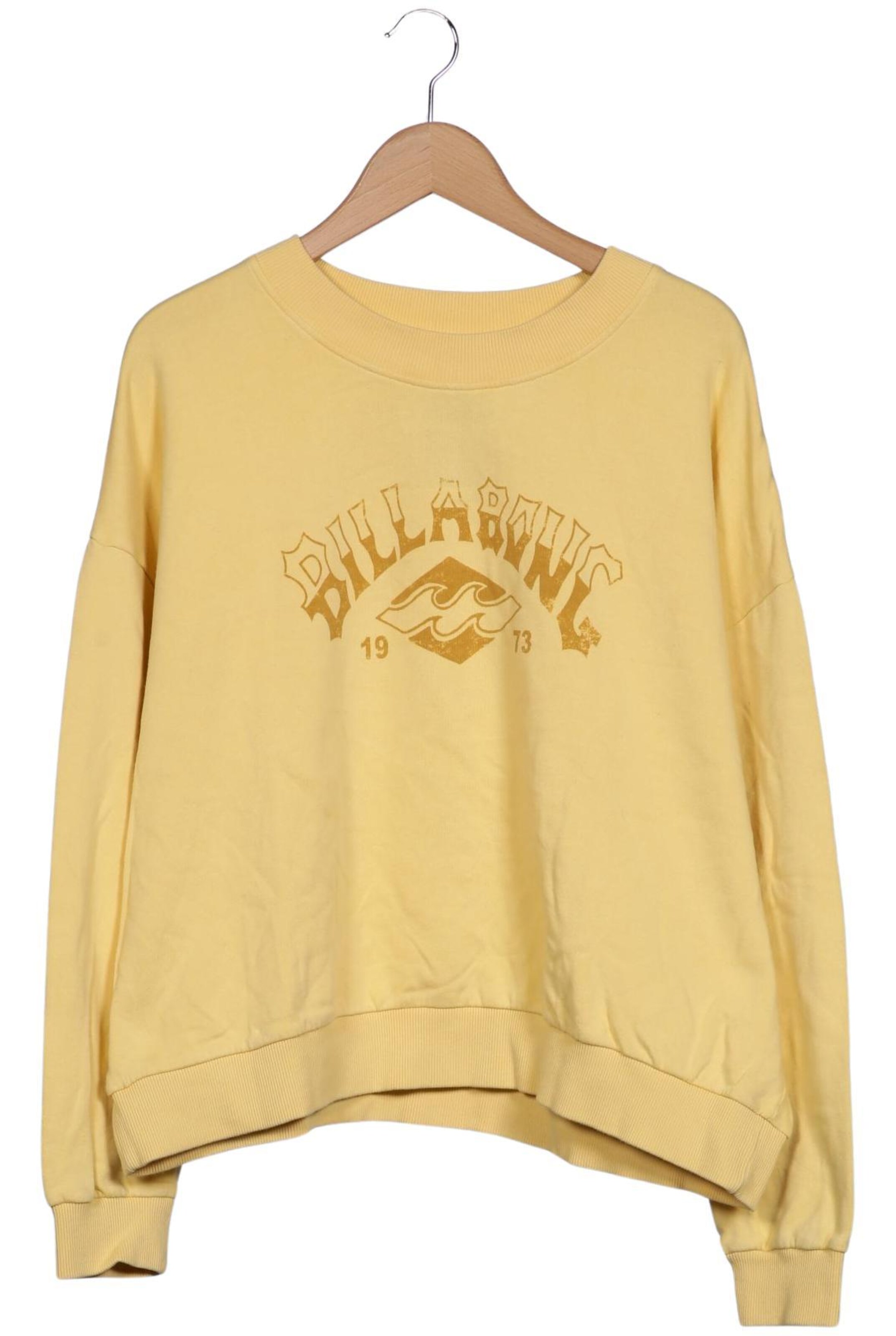 BILLABONG Sweatshirt & Zip-Up Hoodie in XL in Yellow: front