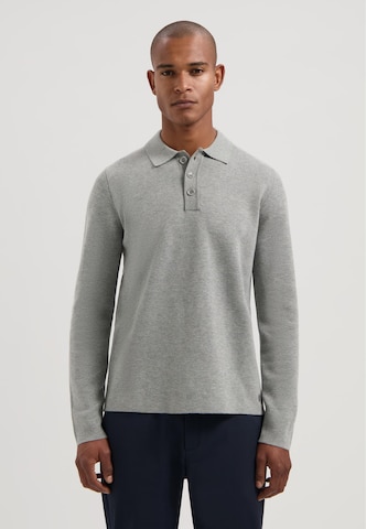 Pull-over 'Chev' Dstrezzed en gris : devant