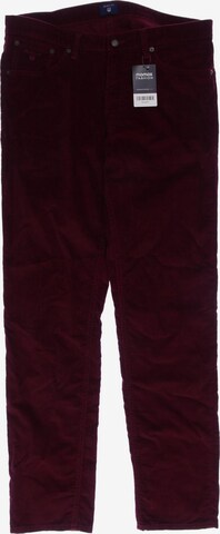 GANT Pants in 34 in Red: front