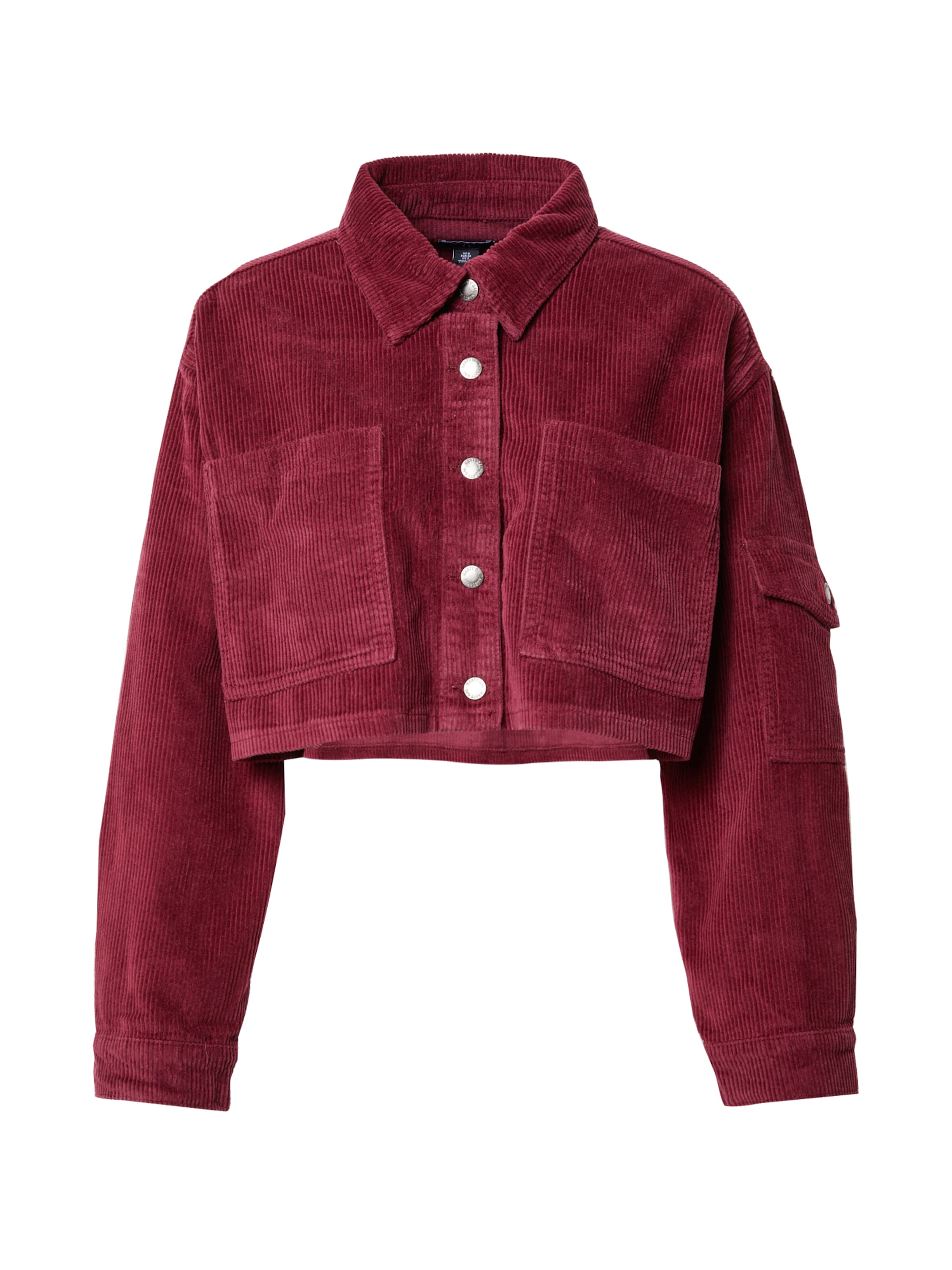 Nasty Gal Демисезонная куртка в Красный: спереди