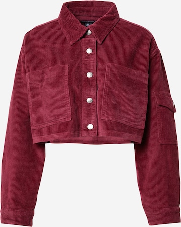 Veste mi-saison Nasty Gal en rouge : devant