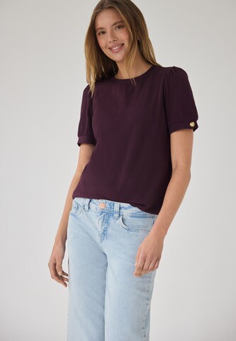 Street One Studio Shirt in Lila: Vorderseite