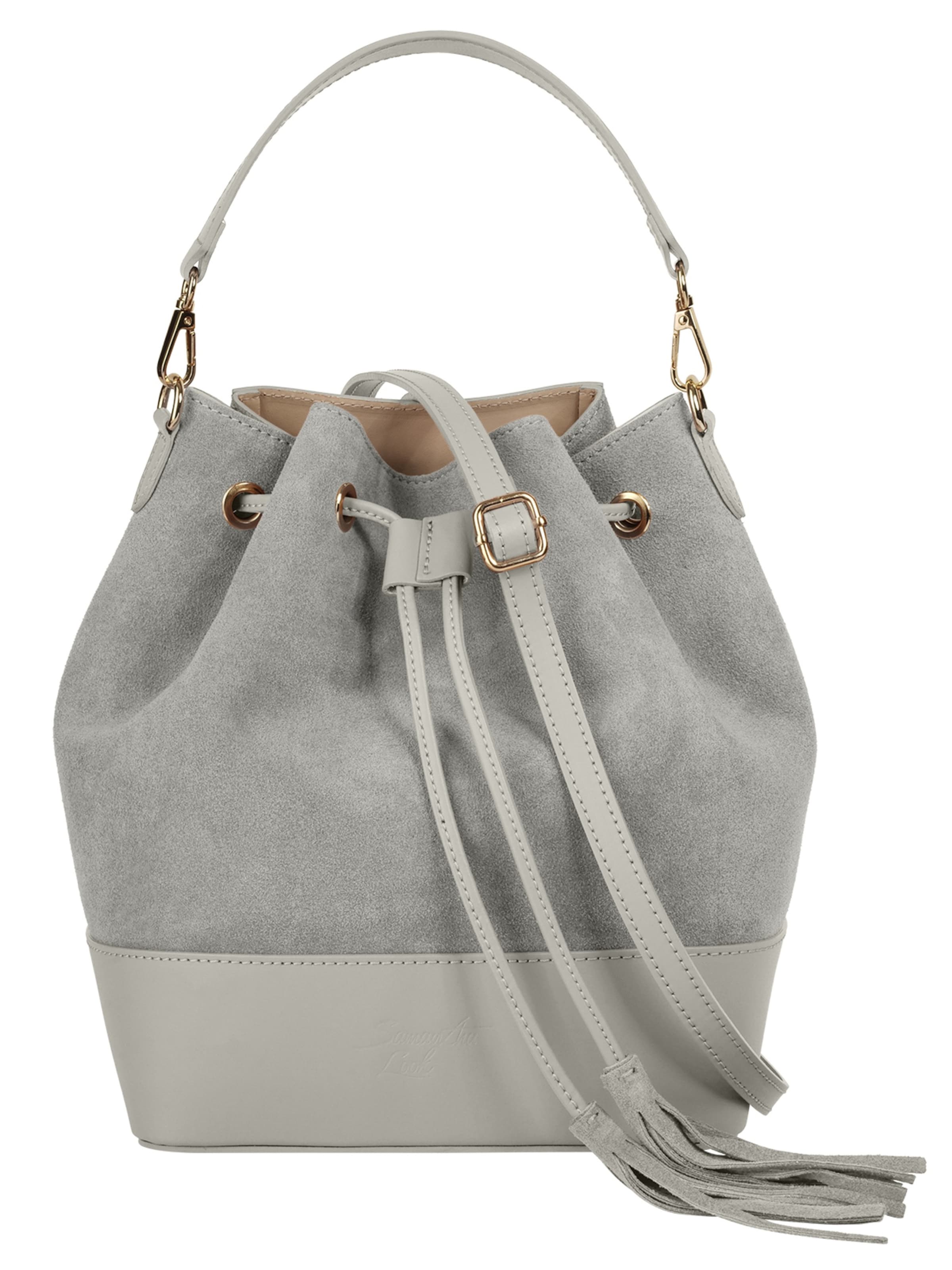 Sac à bandoulière Samantha Look en gris : devant