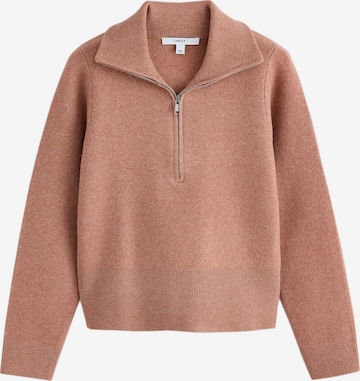 Pull-over Next en marron : devant