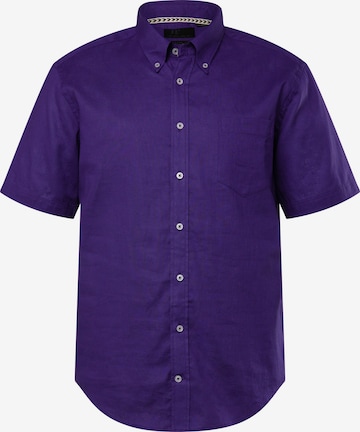 JP1880 Button Up Shirt in Purple: front