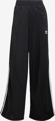 ADIDAS ORIGINALS Wide leg Trousers in Black: front
