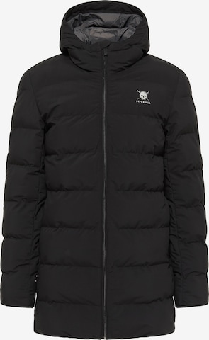 TUFFSKULL Winter Jacket in Black: front