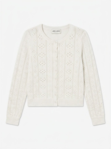 VERO MODA Gebreid vest 'VMRie' in Wit
